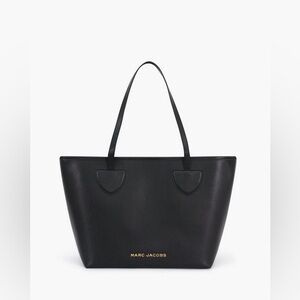 Marc Jacobs Black Leather Tote